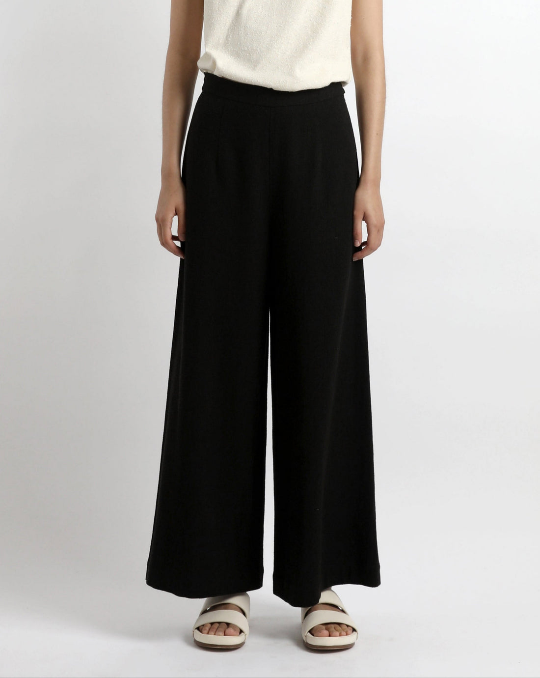 Signature Wide-Legged Trouser - Classic Edition - Black