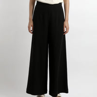 Signature Wide-Legged Trouser - Classic Edition - Black