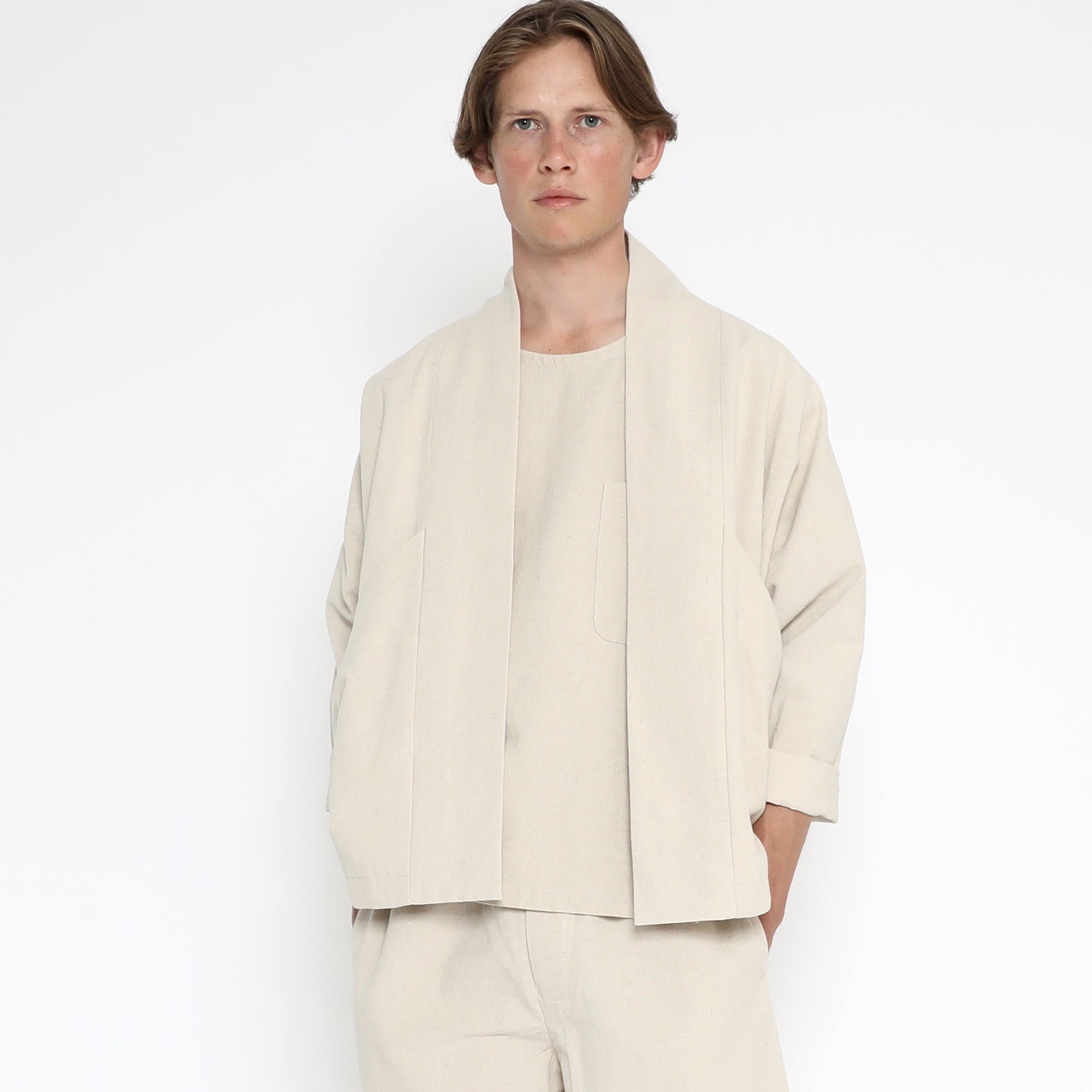 Signature Unisex Sumo Jacket - Canvas Oatmeal – 7115 by Szeki