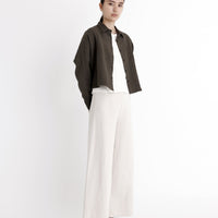 Signature Wide-Legged Trouser - Canvas Edition - Oatmeal