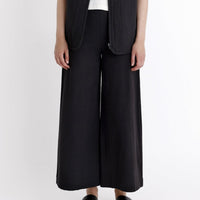 Signature Wide-Legged Trouser - Canvas Edition - Black