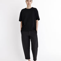 Signature Elastic Pull-Up Trouser - Canvas Edition - Black