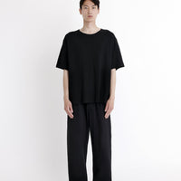 Signature Curve Legged Trouser - Black