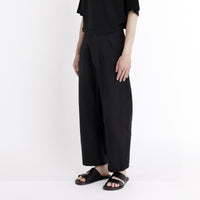 Signature Curve Legged Trouser - Black