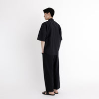 Signature Curve Legged Trouser - Black
