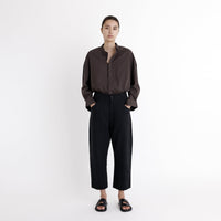 Signature Curve Legged Trouser - Black