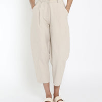 Signature Lantern Trouser - Oatmeal