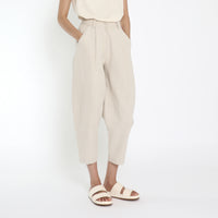 Signature Lantern Trouser - Oatmeal