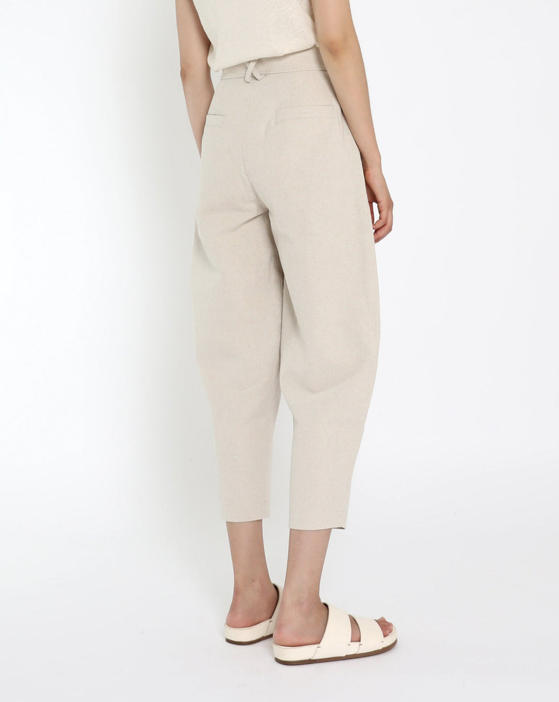 Signature Lantern Trouser - Oatmeal