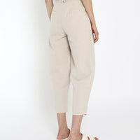 Signature Lantern Trouser - Oatmeal