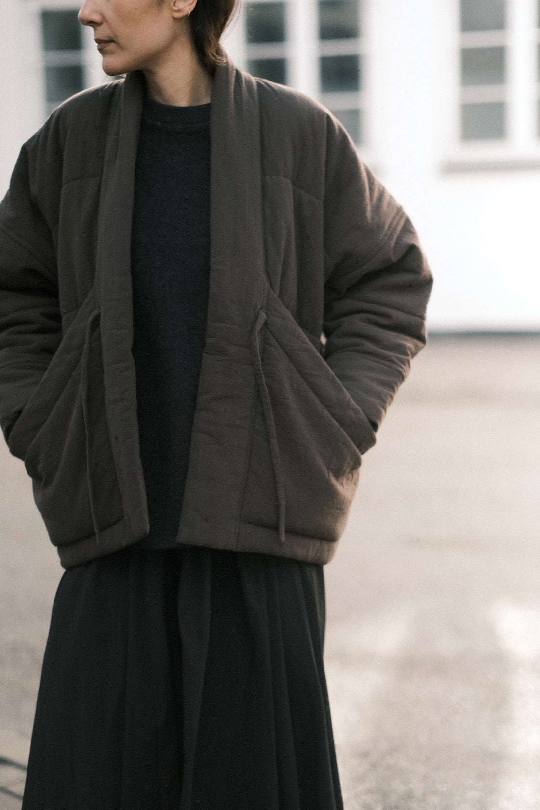 Signature Sumo Puffer - Textured Edition - Chalk Brown