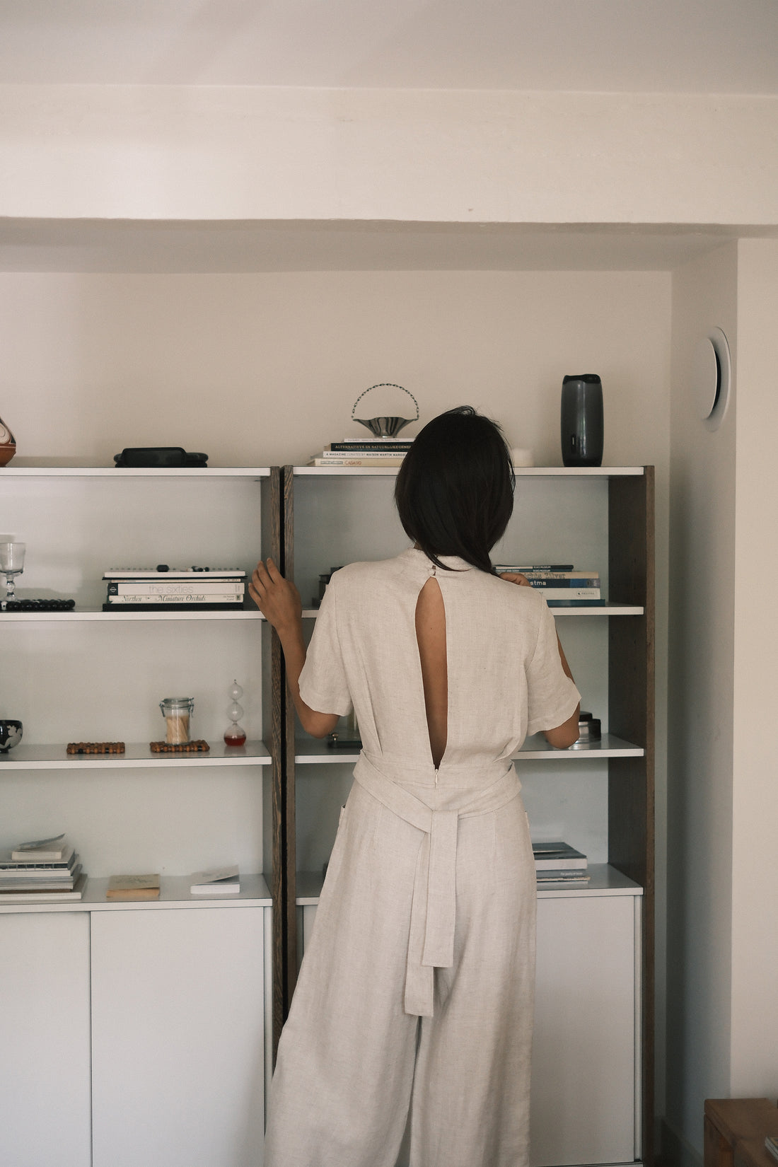 Mandarin Jumpsuit - SS26 - Oatmeal