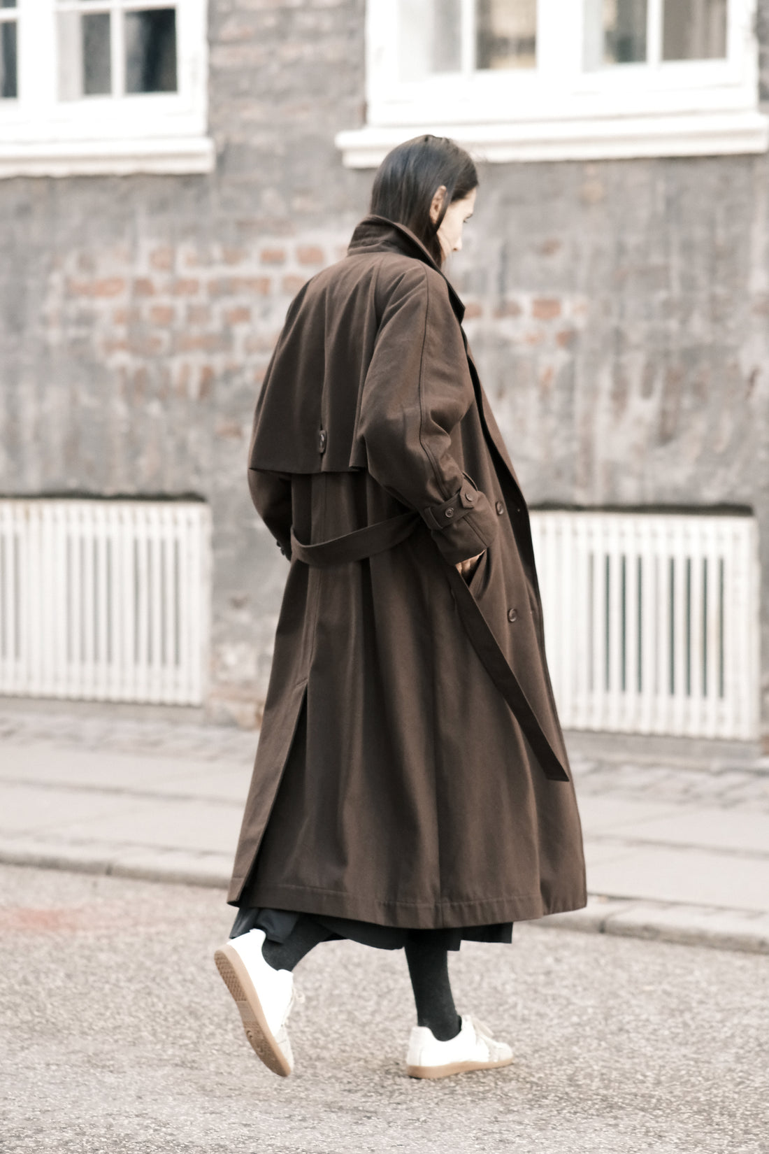 Fall Long Trench - FW25 - Molasses