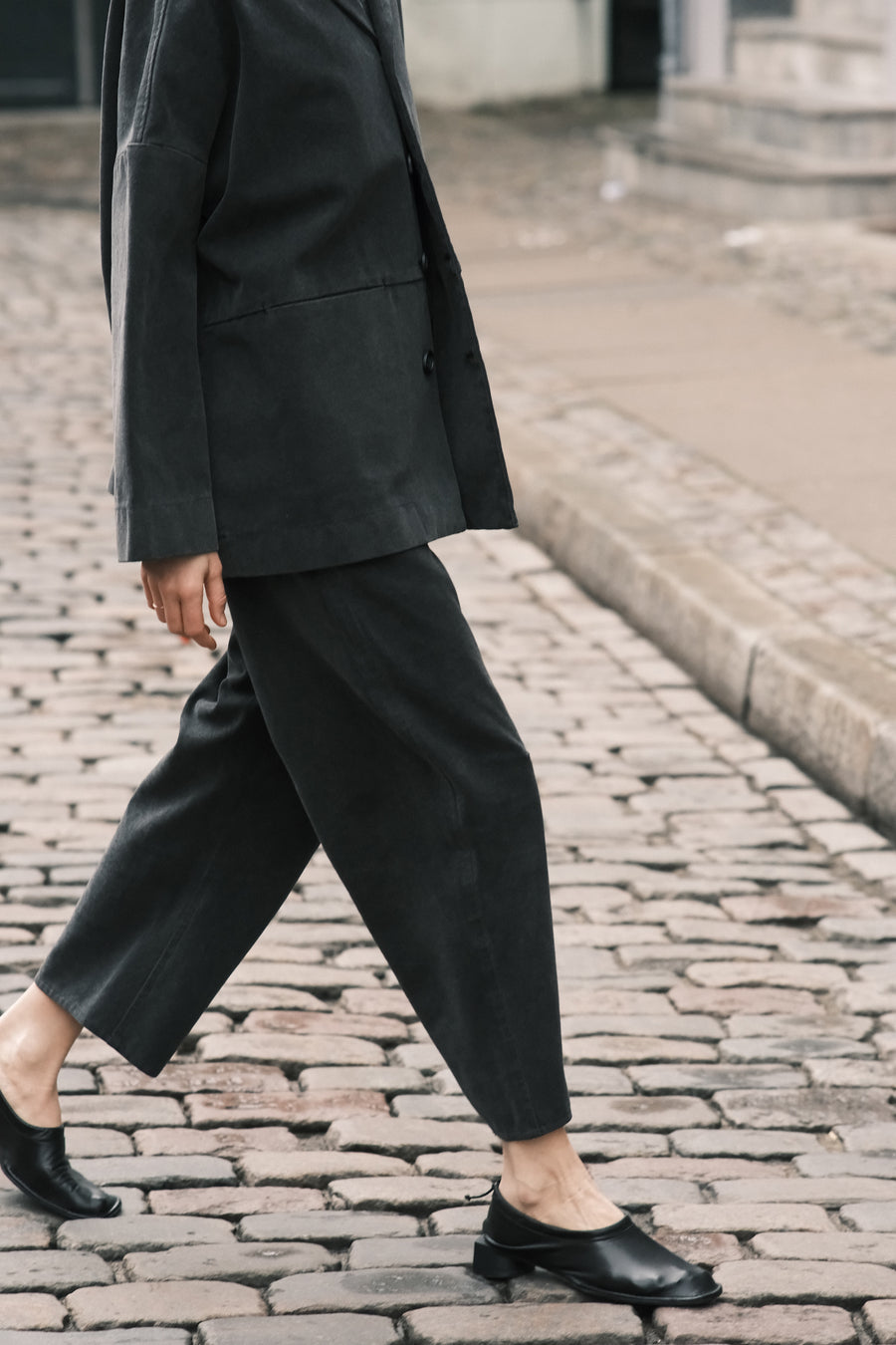 Oversized Blazer - FW25 - Washed Black