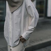 Cocoon Dress Shirt - FW25 - Off-White