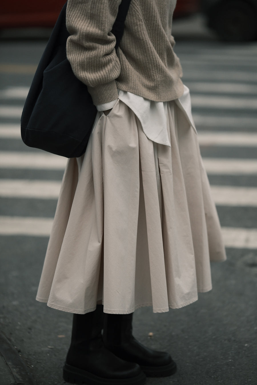 Prairie Skirt - FW25 - Bone White