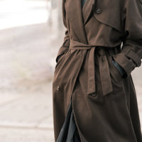 Fall Long Trench - FW25 - Molasses