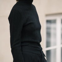 Roll-Neck Longsleeves - FW25 - Black