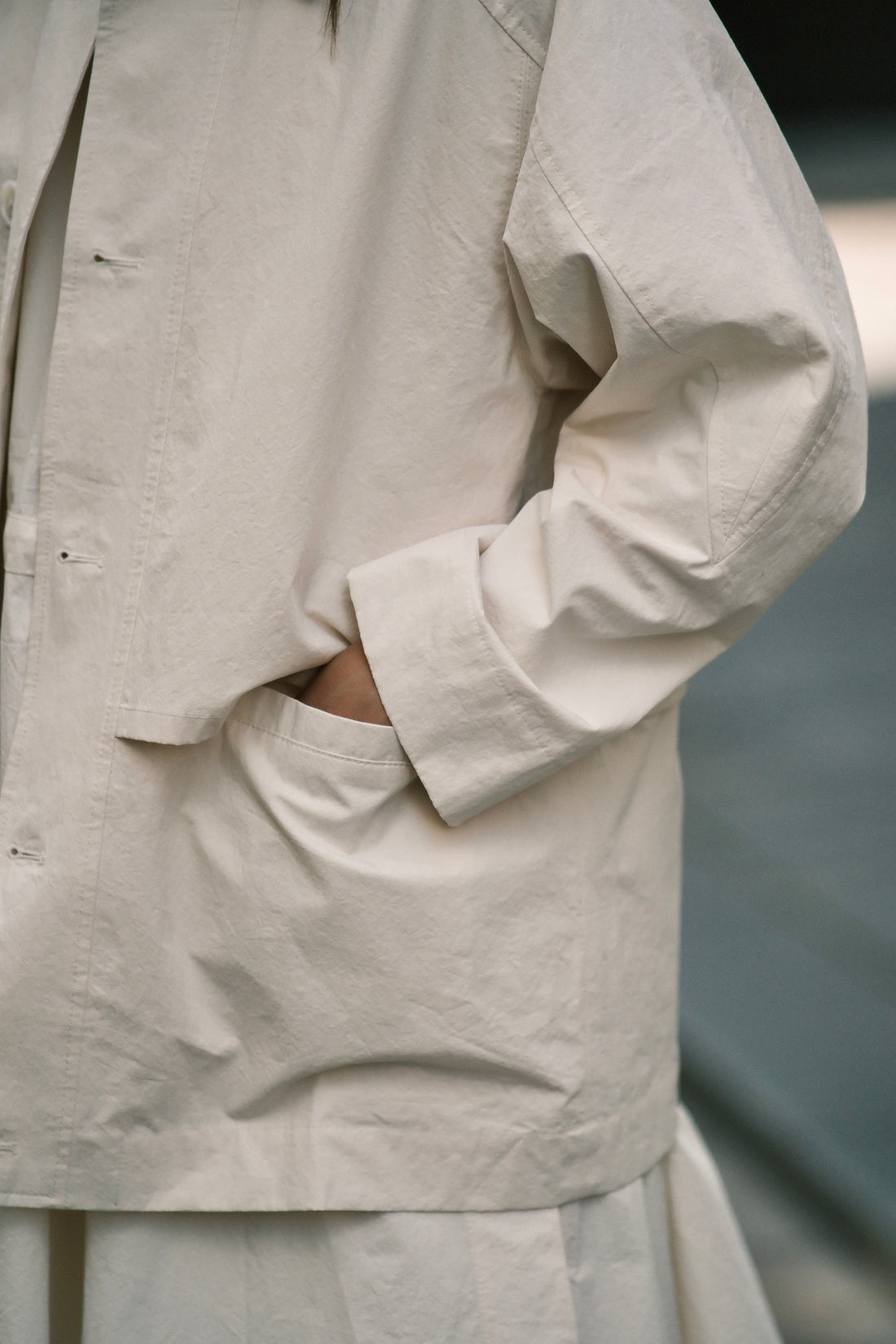 Spring Chore Jacket - SS26 - Rice White