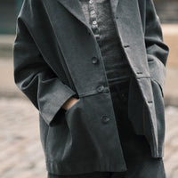 Oversized Blazer - FW25 - Washed Black