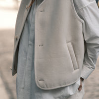 Double Faced Canvas Vest - FW25 - Off-White