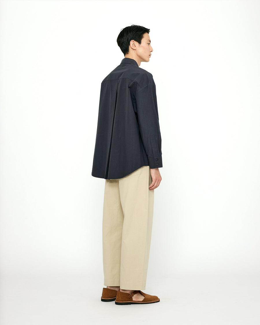 Papery Dolman Shirt - SS24 - Navy