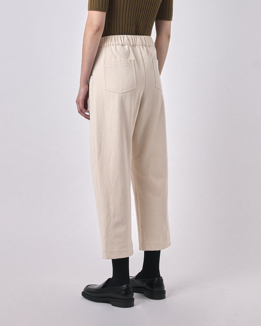 Signature Curve Legged Trouser - Heavy Canvas Edition - Off-White