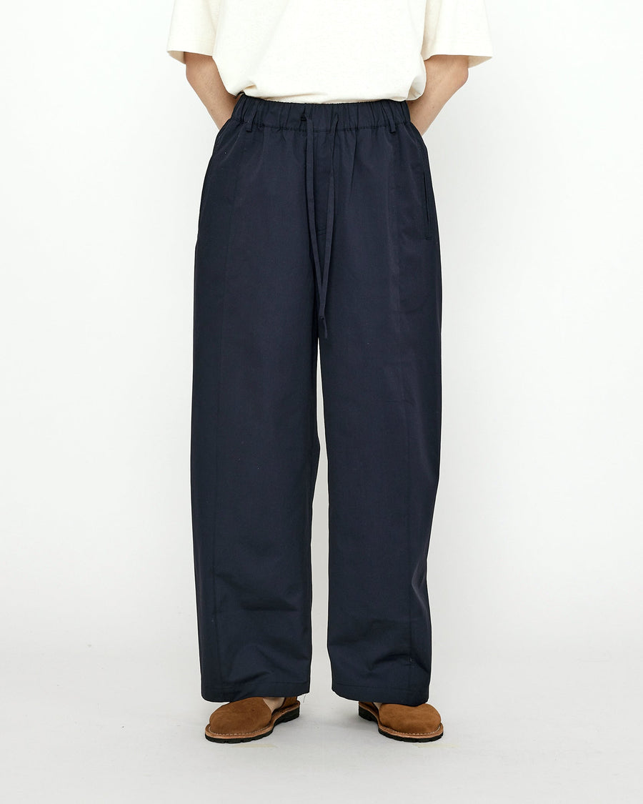 Elastic Straight-Legged Trouser - SS24 - Navy