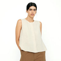 Sleeveless Playtop - SS24 - Oatmeal