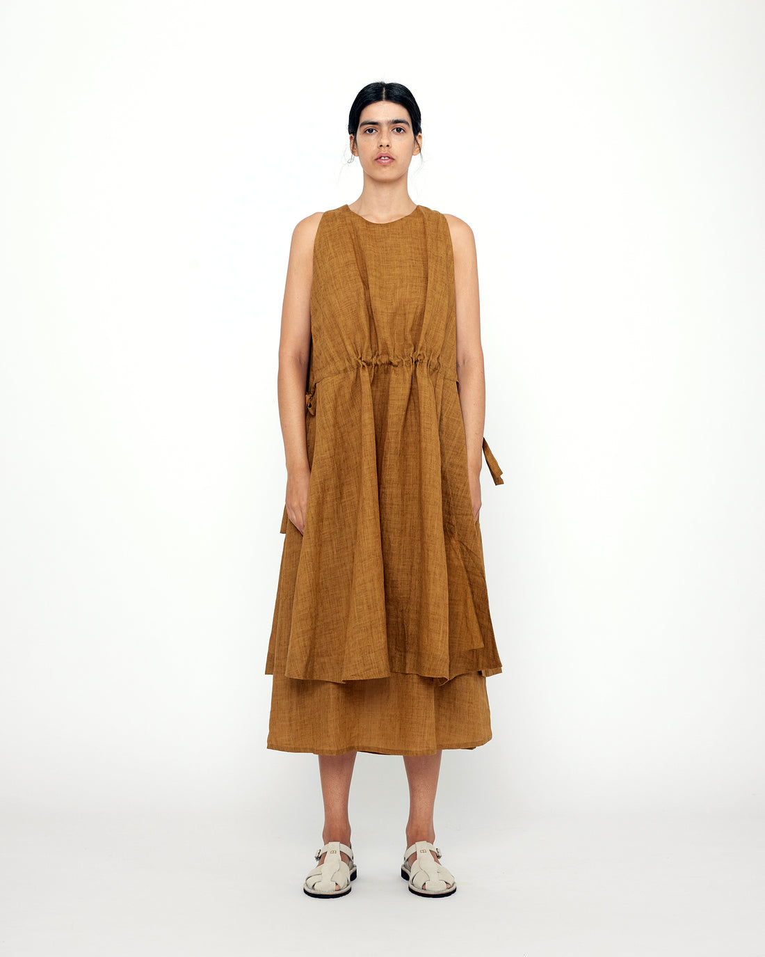 Layered Summer Dress - SS24 - Mustard