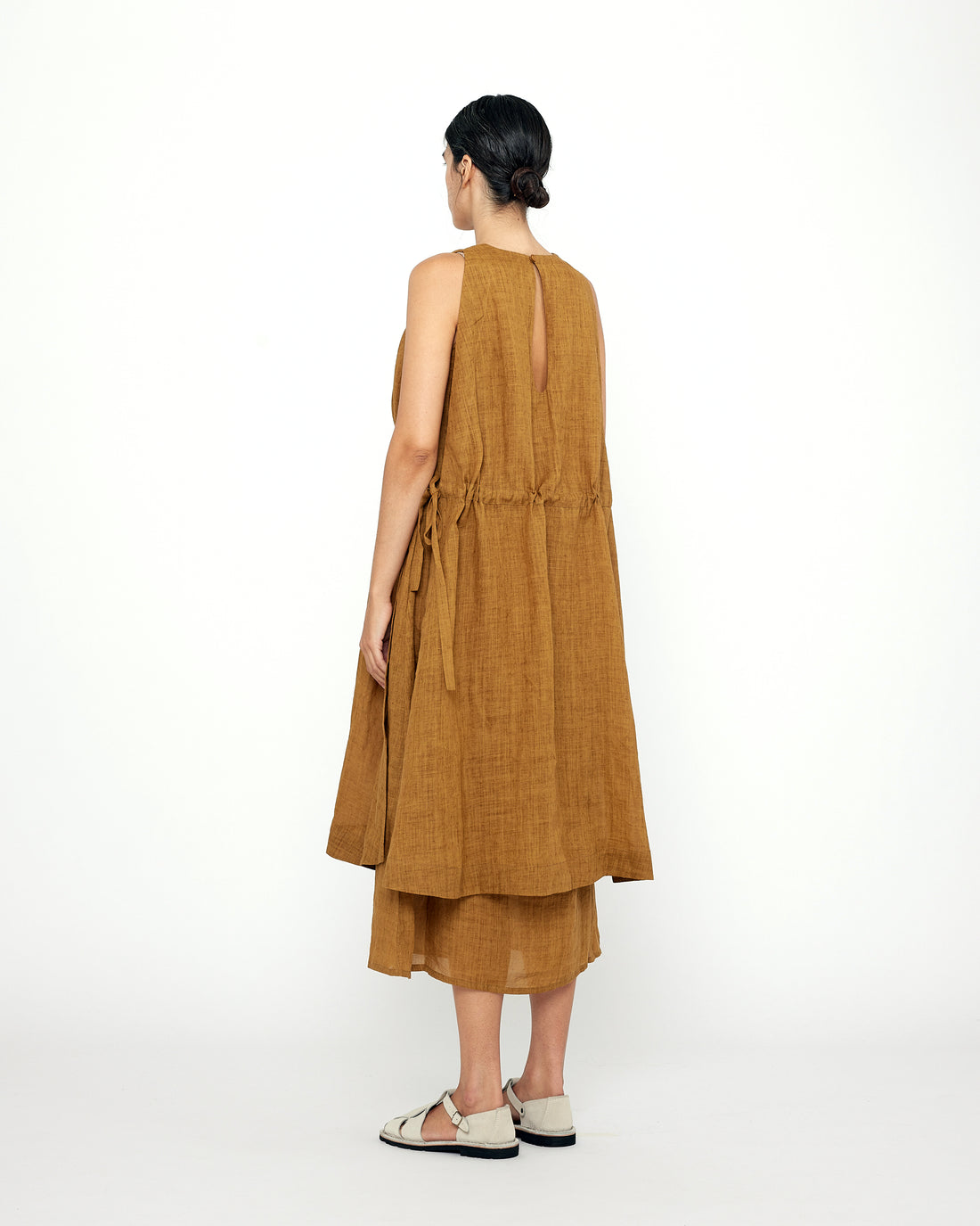 Layered Summer Dress - SS24 - Mustard