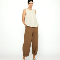 Sleeveless Playtop - SS24 - Oatmeal