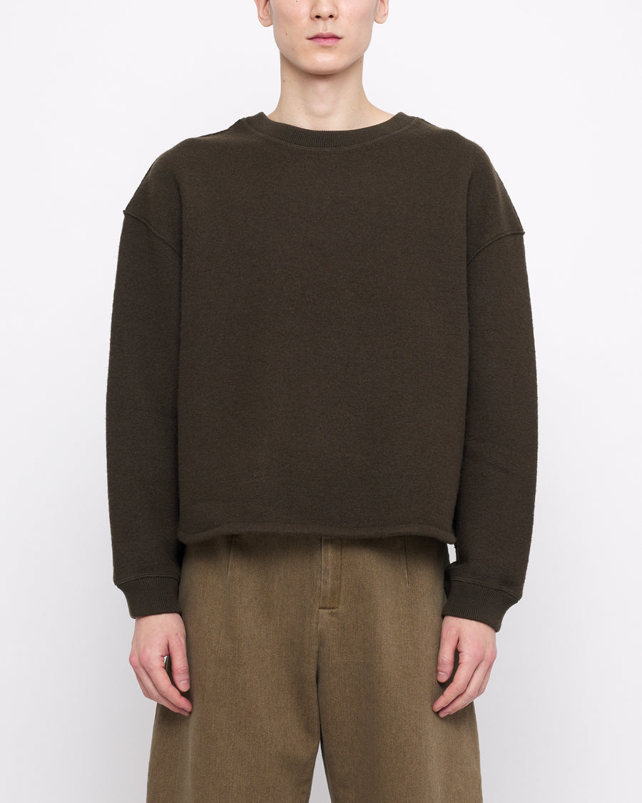 Boiled Wool Keepsake - FW24 - Olive