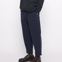 Signature Elastic Pull-Up Trouser - Heavy Canvas Edition - Navy