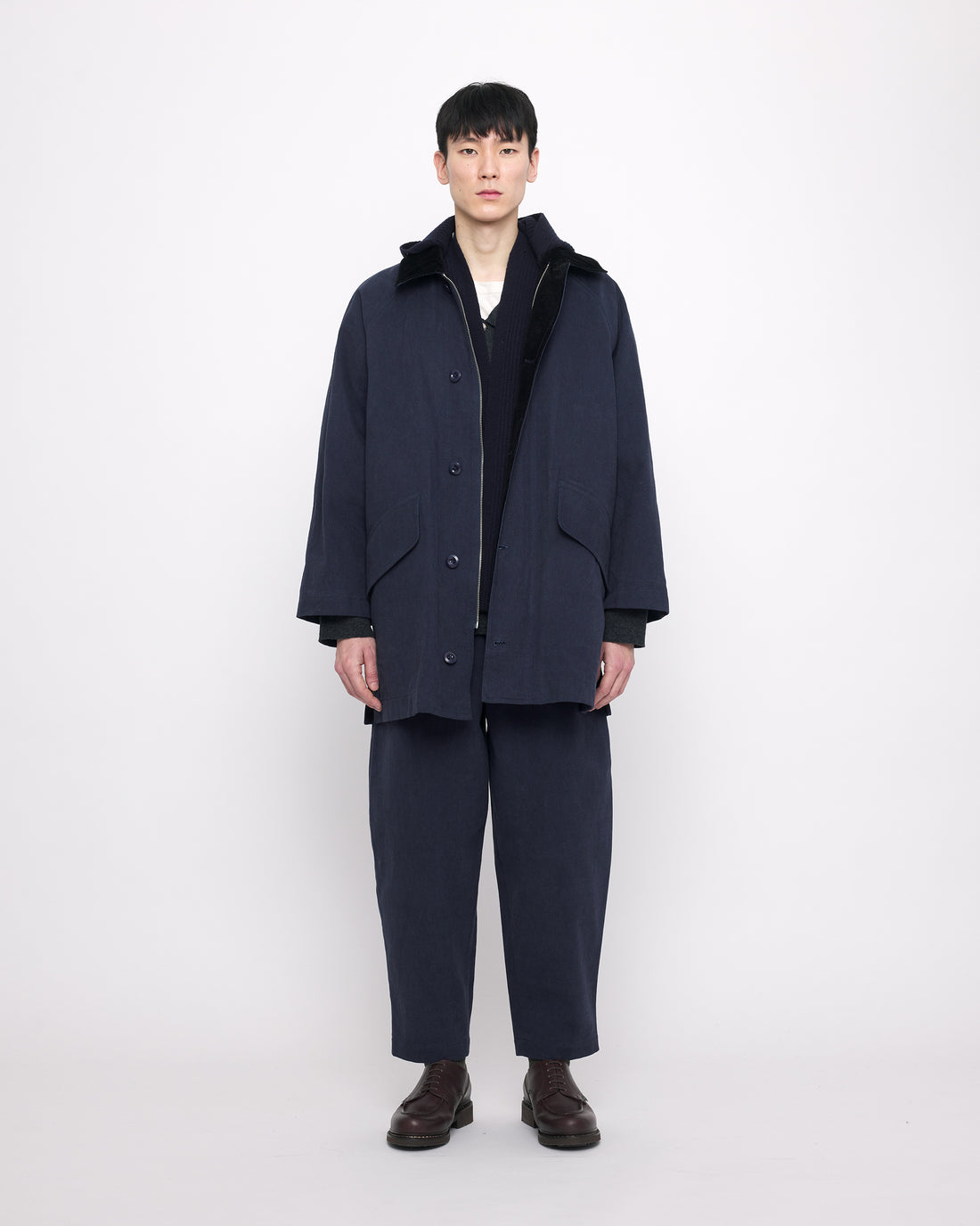 Mid-Length Duster - FW24 - Navy