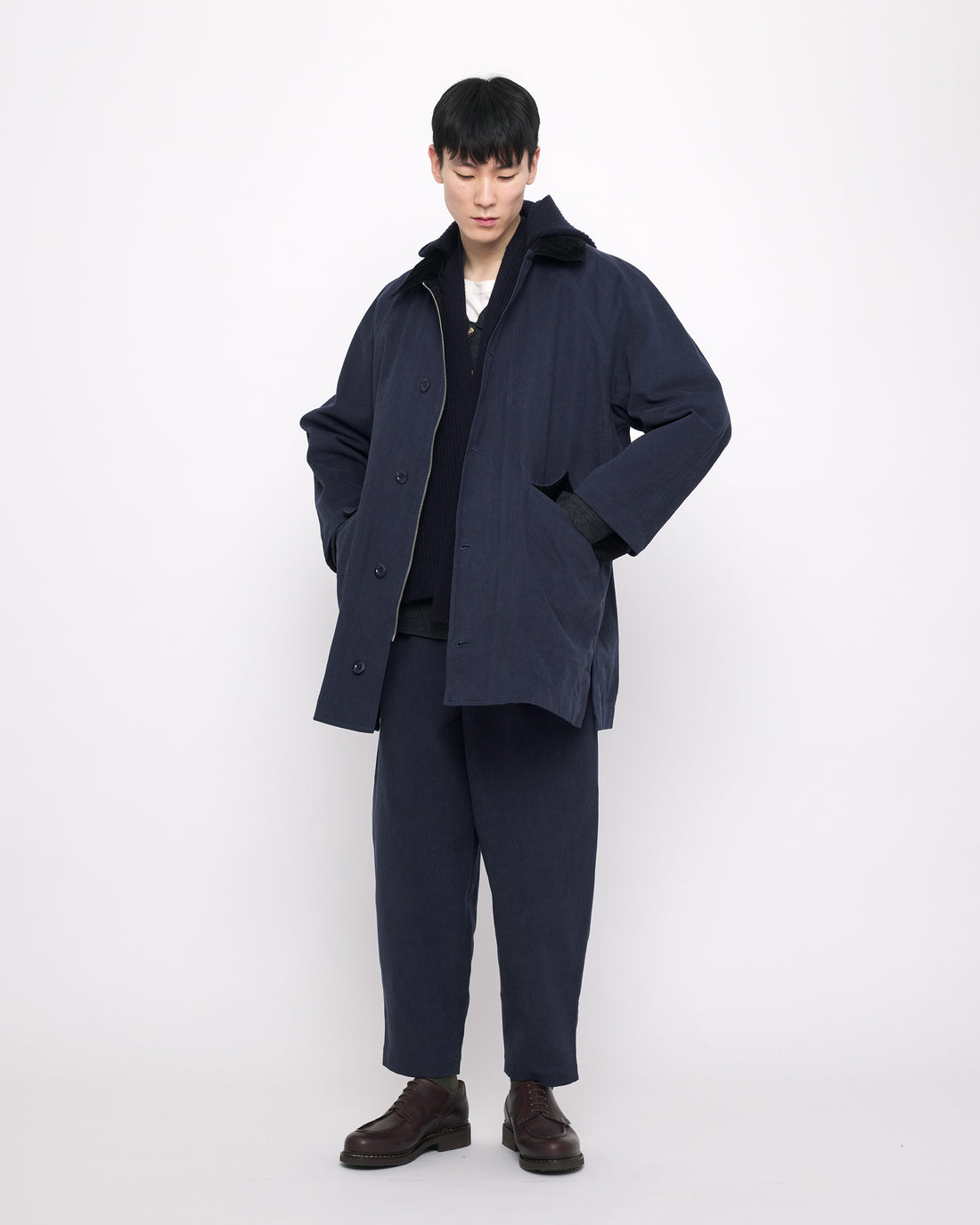 Mid-Length Duster - FW24 - Navy