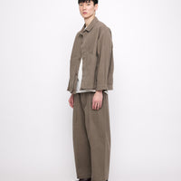 Signature Pleated Trouser - Heavy Canvas Edition - Umber