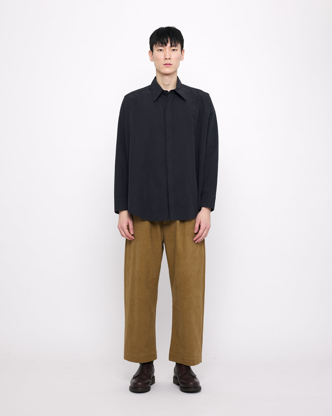 Cocoon Dress Shirt - FW24 - Black