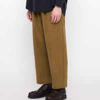 Signature Curve Legged Trouser - Heavy Canvas Edition - Kelp Brown