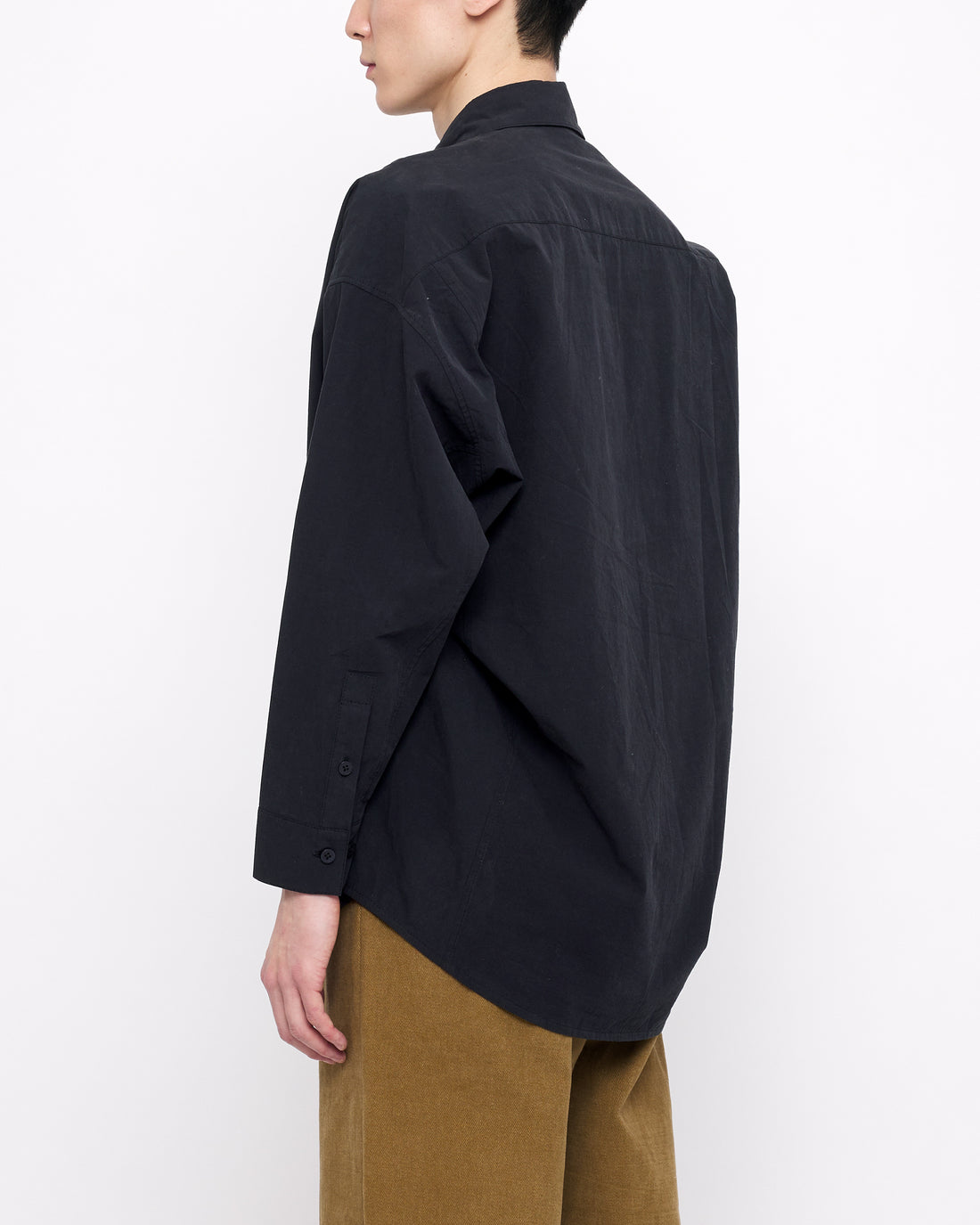 Cocoon Dress Shirt - FW24 - Black