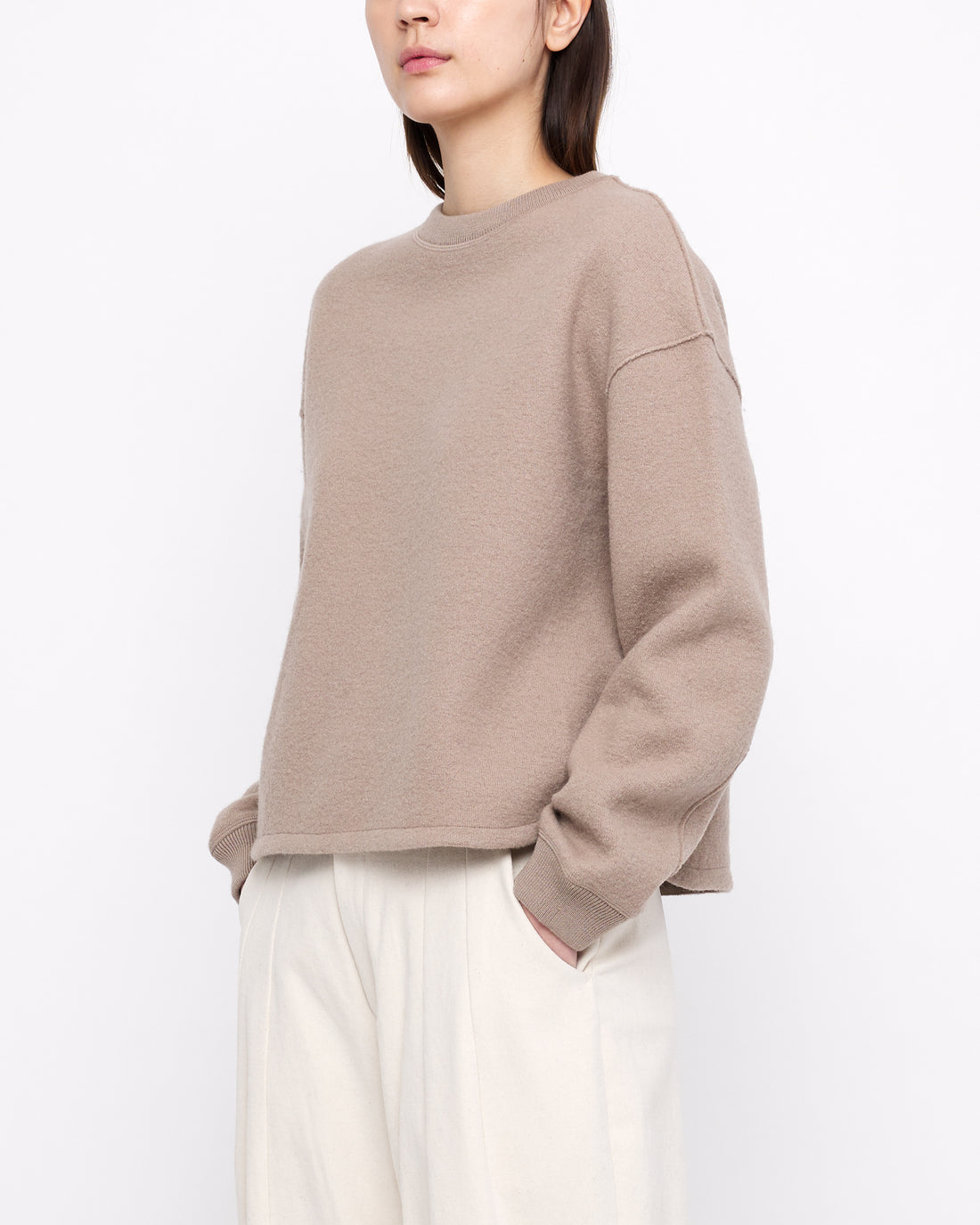 Boiled Wool Keepsake - FW24 - Tan