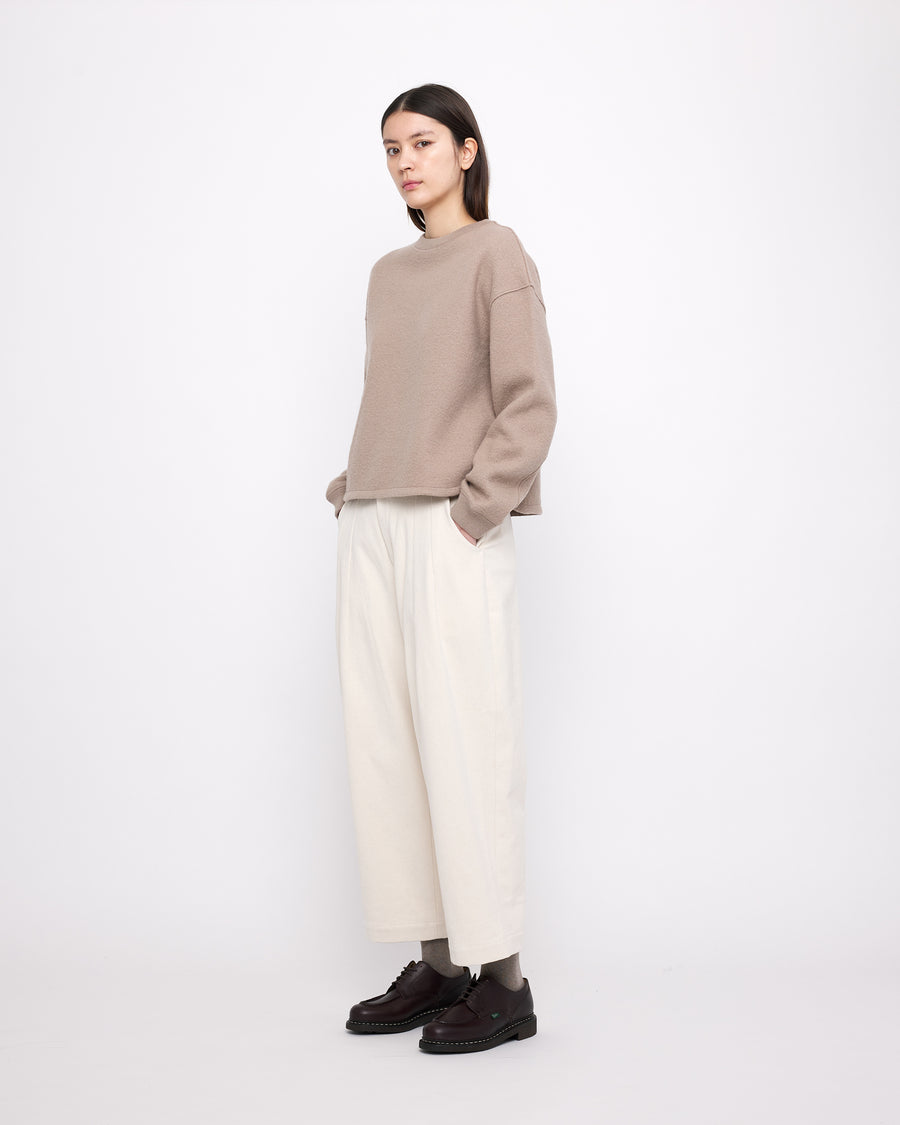 Boiled Wool Keepsake - FW24 - Tan