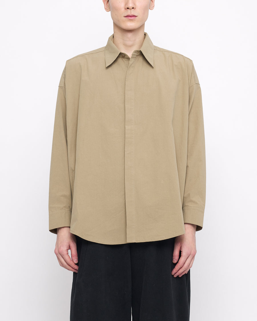 Cocoon Dress Shirt - FW24 - Artichoke