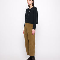 Relaxed Cropped Pull-Over - FW24 - Black