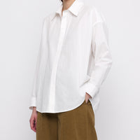Signature Cocoon Dress Shirt - Off-White
