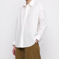 Cocoon Dress Shirt - FW24 - White