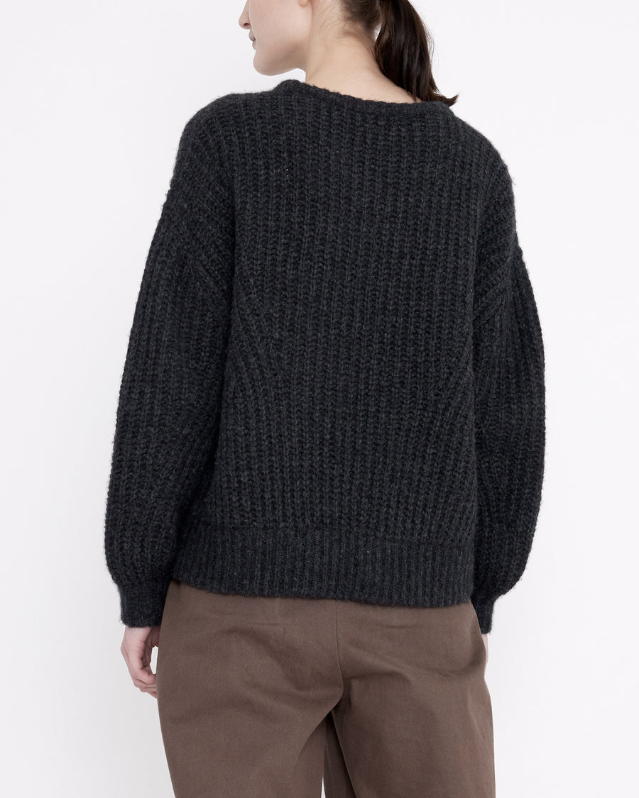 Airy Crewneck Sweater - FW23 - Charcoal