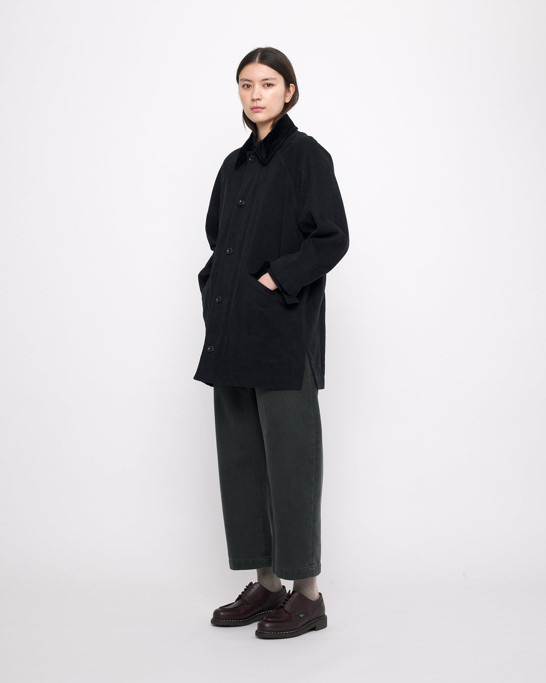 Mid-Length Duster - FW24 - Black