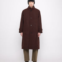 Padded Fleece Coat - FW24 - Chestnut