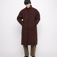 Padded Fleece Coat - FW24 - Chestnut